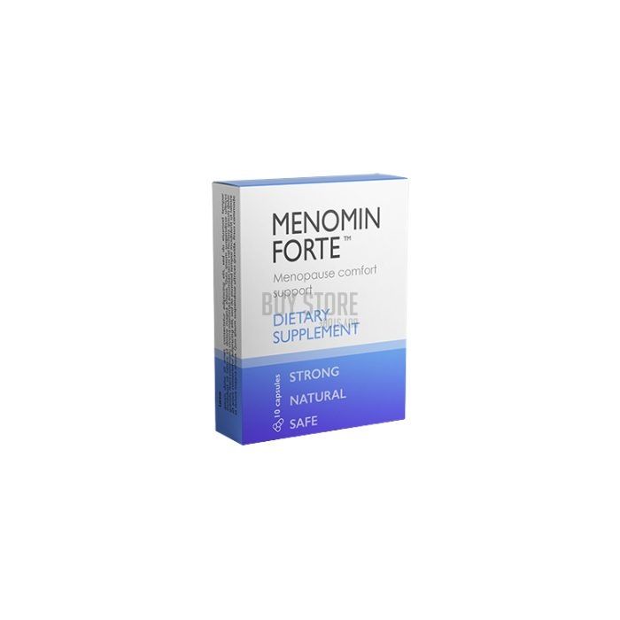 Menomin Forte - capsule pentru ameliorarea simptomelor menopauzei