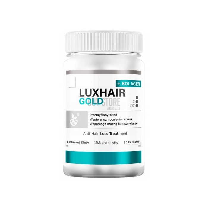 LuxHair Gold - hair growth capsules