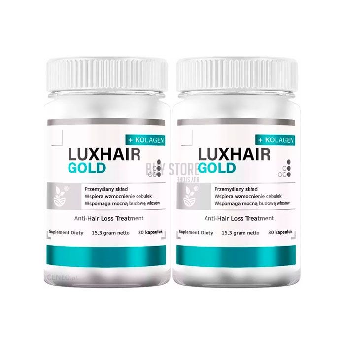 LuxHair Gold - Haarwachstumskapseln