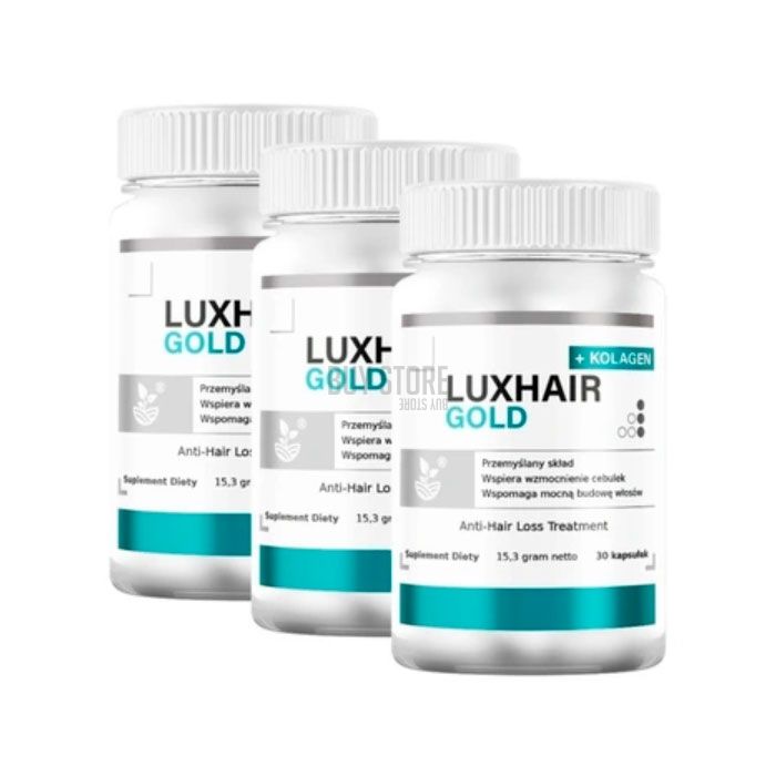 LuxHair Gold - hair growth capsules