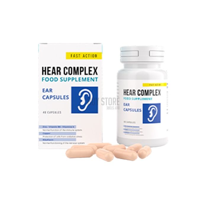 Hear Complex - complejo para restaurar la audición con acción antiinflamatoria