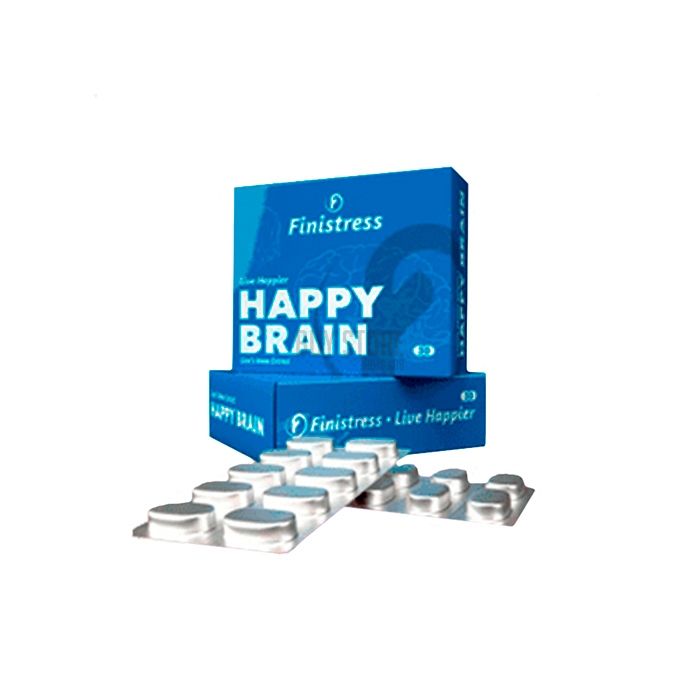 Finistress Happy Brain - κάψουλες για τη βελτίωση της εγκεφαλικής δραστηριότητας