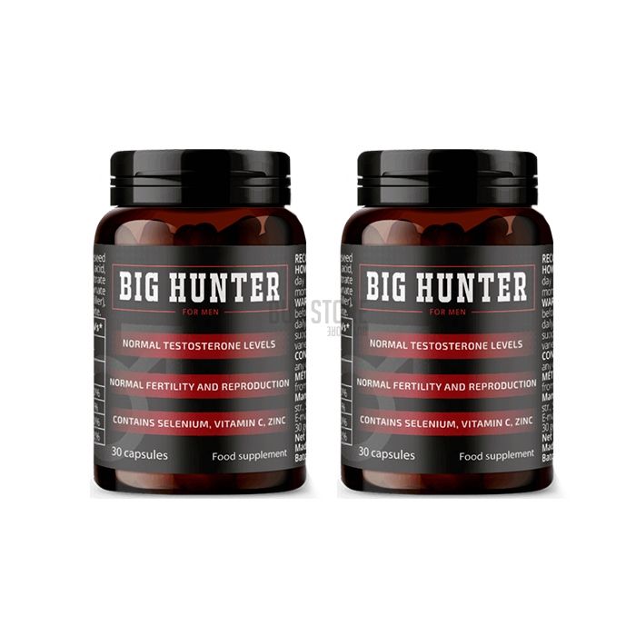 Big Hunter - prostatit için kapsüller