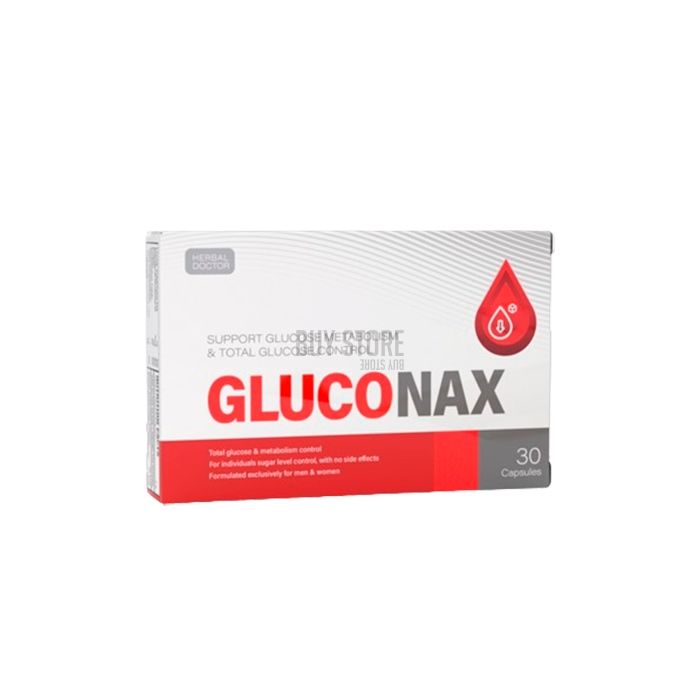 Gluconax caps - means for normalizing sugar levels