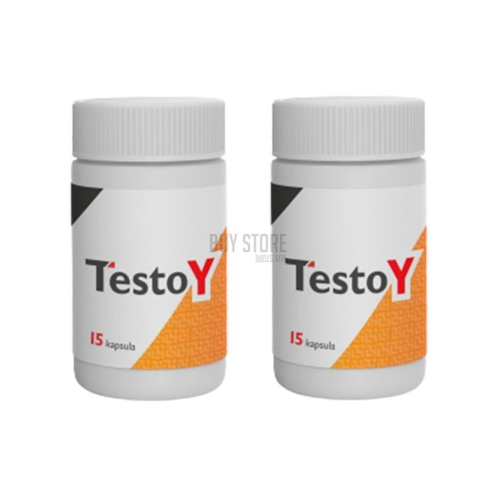 TestoY caps - පිරිමි ලිබිඩෝ වැඩි දියුණු කරන්නා