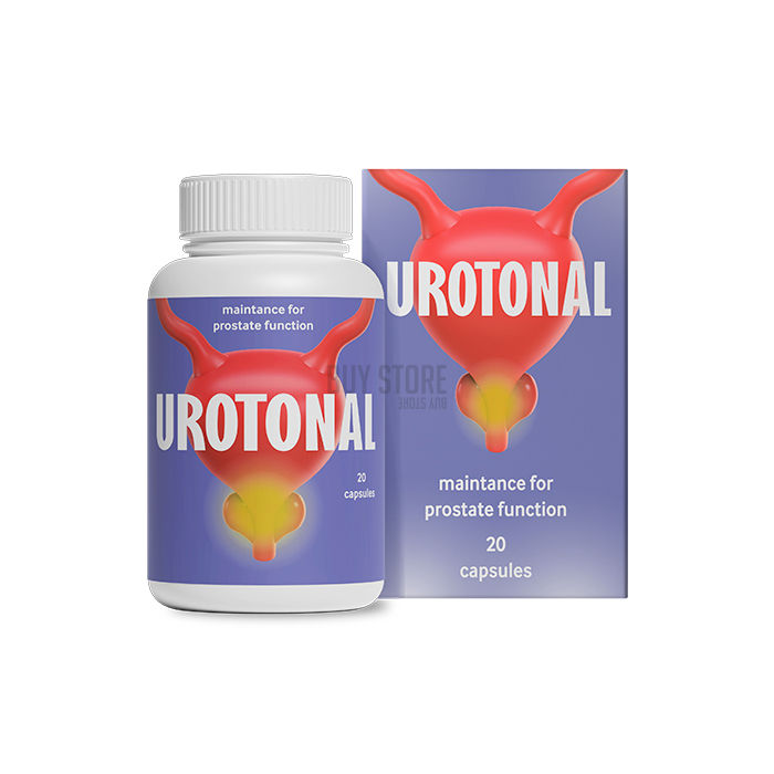 Urotonal - cápsulas para apoyar la función de la próstata