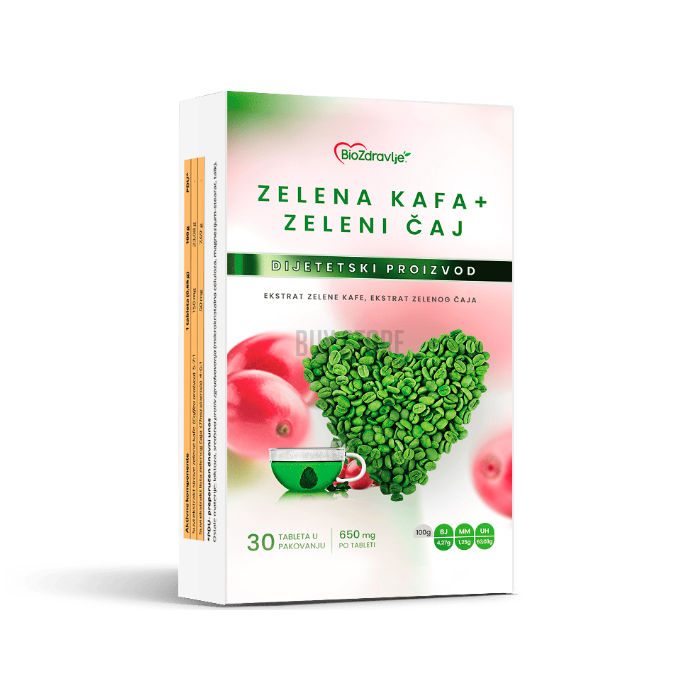 Zelena Kafa plus - produkt na kontrolu hmotnosti