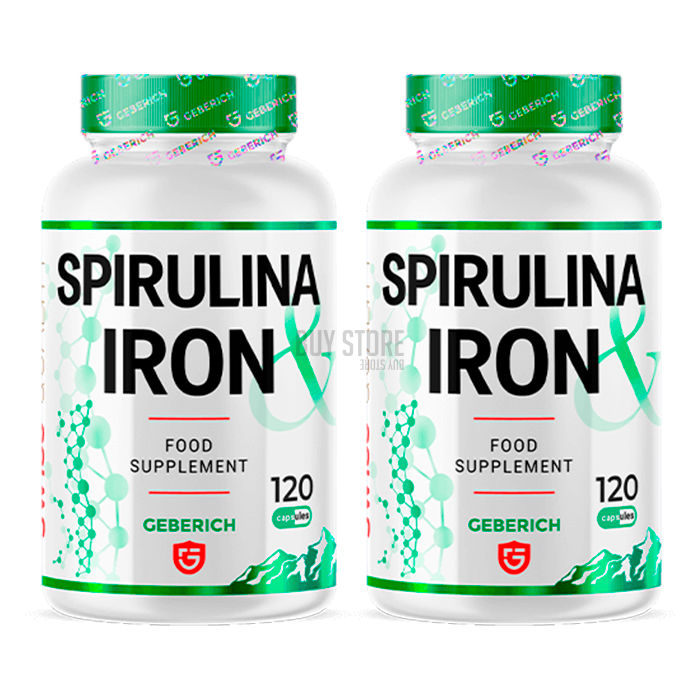 Iron Spirulina - sistema immunearen eraginkortasuna hobetzeko