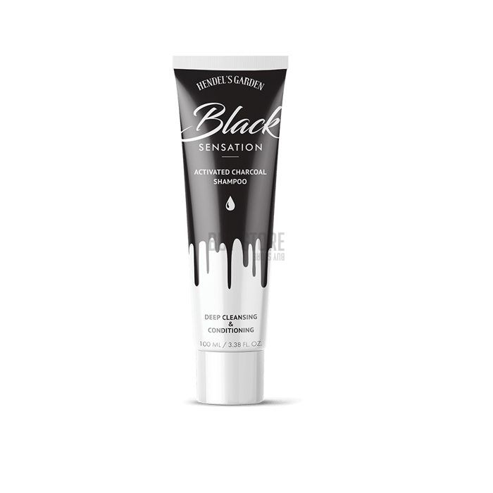 Black Sensation - detox shampoo with natural ingredients